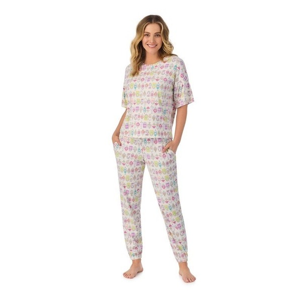 Cuddle Duds Women's Pajama Candy Cozy Bell Sleeve Top & Jogger Pants Set XXL NWT - Picture 1 of 5